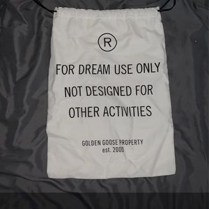 Golden goose authentic dust bag